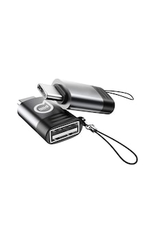 Piili Type-c - Usb Otg Jt201 Dönüştürücü Gri Piili Type-c - Usb Otg Jt201 Dönüştürücü Gri