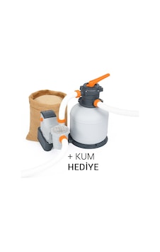 Bestway İntex Havuzlarla Uyumlu Kum Filtreli Devirdaim Motoru 8327Litre 58499 Bestway İntex Havuzlarla Uyumlu Kum Filtreli Devirdaim Motoru 8327Litre 58499