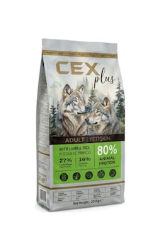 Cex Plus Yetişkin Kuzu Etli Köpek Maması 20 Kg Cex Plus Yetişkin Kuzu Etli Köpek Maması 20 Kg