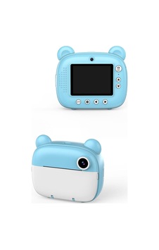 Anlık Termal Yazıcılı Dijital Çocuk Kamerası Kulaklı 2.4 İnç Hd Photo Printer Camera Mavi Anlık Termal Yazıcılı Dijital Çocuk Kamerası Kulaklı 2.4 İnç Hd Photo Printer Camera Mavi