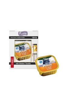 Plaisir Tavuklu Pate Yetişkin Kedi Konservesi 100 G Plaisir Tavuklu Pate Yetişkin Kedi Konservesi 100 G