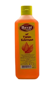 Hayat 60 Derece Tütün Kolonyası Bidon 900 ML Hayat 60 Derece Tütün Kolonyası Bidon 900 ML
