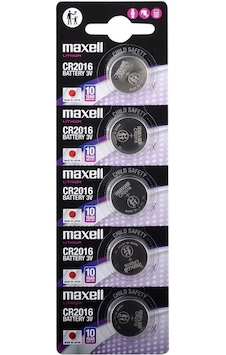 Maxell Cr2016 Lithium Pil 5li Blister - Gri Paket Maxell Cr2016 Lithium Pil 5li Blister - Gri Paket