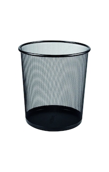 Globox 6645 Delikli Metal Çöp Kovası