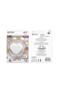 Bay 10 Adet Kalp Ledli Gece Lambası Gc-16 Bx40 Najmaddin Standart Bay 10 Adet Kalp Ledli Gece Lambası Gc-16 Bx40 Najmaddin Standart