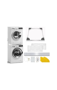 Srfn Ticaret Electrolux Uyumlu Ayarlanabilir Çamaşır Ve Kurutma Makinesi Uyumlu Birleştirme Aparatı İstif Kiti - İnox Srfn Ticaret Electrolux Uyumlu Ayarlanabilir Çamaşır Ve Kurutma Makinesi Uyumlu Birleştirme Aparatı İstif Kiti - İnox