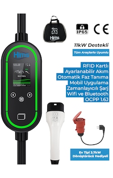 Hims 11kw Ev Tipi Taşınabilir Elektrikli Araç Şarj İstasyonu Hctk-11-ps-s Hims 11kw Ev Tipi Taşınabilir Elektrikli Araç Şarj İstasyonu Hctk-11-ps-s
