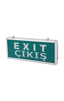 Üç Saat Akülü Exit Ledli Acil Çıkış Armatürü Ct-9175 8683105170259 Üç Saat Akülü Exit Ledli Acil Çıkış Armatürü Ct-9175 8683105170259