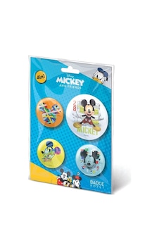 Rozet Seti, Disney Mickey And Fiends 4 Adet