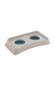Reflex Care Versus Duo Kedi Ve Köpek Mama Kabı Bej 43 X 23,5 X 8 Cm