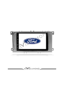 Ford Focus Connect Mondeo 7 İnç Double Teyp Çerçevesi Gri Ford Focus Connect Mondeo 7 İnç Double Teyp Çerçevesi Gri