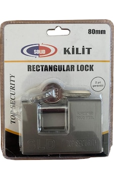 80 MM Kayar Milli Yandan Kilit "solid"