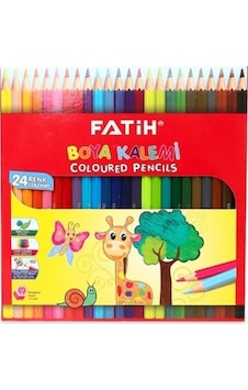 Fatih 24'lü Kuru Boya Çok Renkli Fatih 24'lü Kuru Boya Çok Renkli