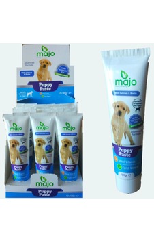 Majo Yavru Köpekler İçin Paste Calsium & Biotin 3 x 100 ML Majo Yavru Köpekler İçin Paste Calsium & Biotin 3 x 100 ML