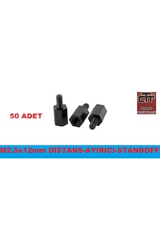 Distans-Standoff-Pcb Yükselteç -M2.5X12X6 MM