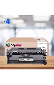 Hp Laserjet Pro 400 M401a Muadil Toner Çipli Cf280x 4'lü 6.900 Sayfa Hp Laserjet Pro 400 M401a Muadil Toner Çipli Cf280x 4'lü 6.900 Sayfa