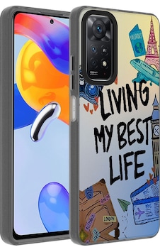 Kilifone - Xiaomi Uyumlu Redmi Note 11 Pro 5g - Kılıf Koruyucu Sert Desenli Dragon Kapak - Seyahat Kilifone - Xiaomi Uyumlu Redmi Note 11 Pro 5g - Kılıf Koruyucu Sert Desenli Dragon Kapak - Seyahat