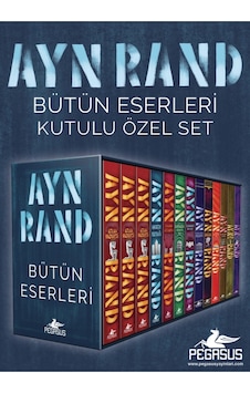 Ayn Rand Bütün Eserleri Kutulu Özel Set 13 Kitap