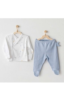 Andywawa Happy Place 2'li Bebek Zıbın Ac25609 Mavi Andywawa Happy Place 2'li Bebek Zıbın Ac25609 Mavi