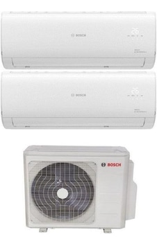 Bosch Multi Split Inverter Klima 28000 BTU 1 Dış + 2 İç Ünite (18 + 18)