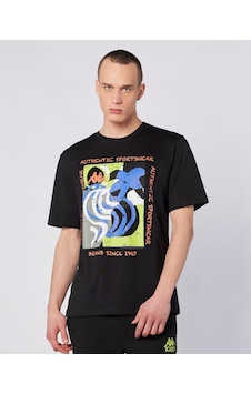 Kappa Hibbs Tee Erkek Siyah Comfort Tişört Kappa Hibbs Tee Erkek Siyah Comfort Tişört