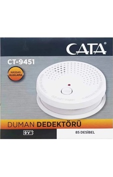 Duman Dedektörü Ct-9451- Pil Hariçtir Duman Dedektörü Ct-9451- Pil Hariçtir