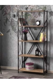 Kitaplık Diş Budak Çok Amaçlı Raf Ünitesi 71x30x160 Cm Bej Kitaplık Diş Budak Çok Amaçlı Raf Ünitesi 71x30x160 Cm Bej