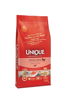 Unique Sterilized Kısırlaştırılmış Somonlu Yetişkin Kedi Maması 2 Kg