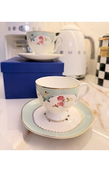 Splendor Florum 2li Çay Fincan Seti 220cc-5608 Çok renkli Splendor Florum 2li Çay Fincan Seti 220cc-5608 Çok renkli