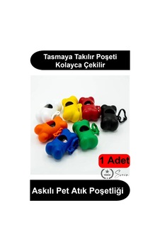 Kemik Şeklinde Köpek Kaka Poşeti Taşıma Çantası Kancalı Hafif Plastik Dispenser Tasmaya Asılabilir P