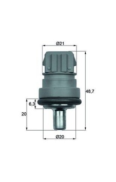 Mahle Tse1d Hararet Müşiri Mavi Golf4-bora-passat 97 078919501b-059919501 Mahle Tse1d Hararet Müşiri Mavi Golf4-bora-passat 97 078919501b-059919501