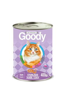 Goody Kısırlaştırılmış Somonlu Yetişkin Kedi Konservesi 400 G