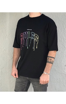 Insane Minds Oversize Rules baskı tişört Çok Renkli Insane Minds Oversize Rules baskı tişört Çok Renkli