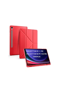 Samsung Galaxy Uyumlu Tab S9 X710 X716 X718 Kılıf Kalem Bölmeli Trifolding Case Samsung Galaxy Uyumlu Tab S9 X710 X716 X718 Kılıf Kalem Bölmeli Trifolding Case
