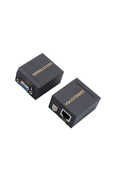 Powermaster Vga To Cat5/cat6 60 Metre Vga Extender Uzatıcı Powermaster Vga To Cat5/cat6 60 Metre Vga Extender Uzatıcı