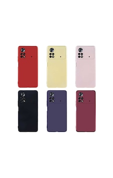 Zore Poco M4 Pro 4g Kılıf Omsy Premier Silikon Kapak - Siyah Zore Poco M4 Pro 4g Kılıf Omsy Premier Silikon Kapak - Siyah