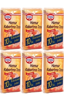 Dr.oetker Hamur Kabartma Tozu 10'lu X 6 Lı Ekonomik Paket Dr.oetker Hamur Kabartma Tozu 10'lu X 6 Lı Ekonomik Paket