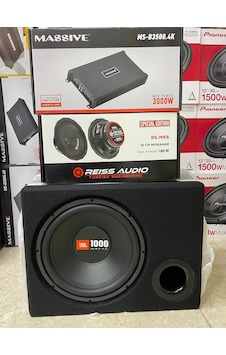 Jbl 30 CM Bass Reiss 16 CM Midrange Massive Anfi 3'lü Set Jbl 30 CM Bass Reiss 16 CM Midrange Massive Anfi 3'lü Set