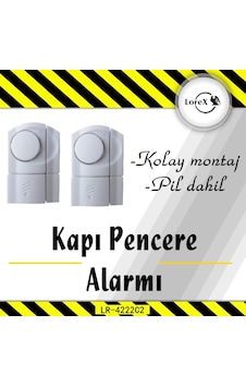 Lorex Lr-4222C2 Kapı Pencere Alarmı 2 Adet Lorex Lr-4222C2 Kapı Pencere Alarmı 2 Adet