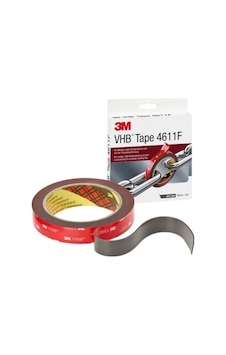 3m 4611f Vhb Gri Renk Çift Taraflı Akrilik Montaj Bantı 19 MM 3mt 3m 4611f Vhb Gri Renk Çift Taraflı Akrilik Montaj Bantı 19 MM 3mt