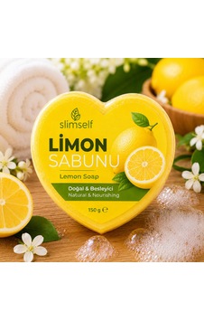 Slimself Limon Süngerli Doğal Sabun Slimself Limon Süngerli Doğal Sabun
