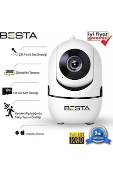 2 Mp Gece Görüşlü Kablosuz Ip Güvenlik Kamerası Kd-5100 2 Mp Gece Görüşlü Kablosuz Ip Güvenlik Kamerası Kd-5100