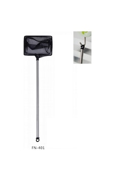 Akvaryum Teleskopik Karides-Balık Kepçesi 4" 15-45 cm./Dikdörtgen