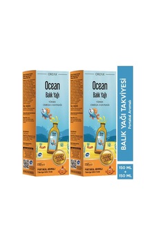 Omega 3 Portakallı Balık Yağı Şurubu 150 Ml 2 Adet 101764-2-2 Omega 3 Portakallı Balık Yağı Şurubu 150 Ml 2 Adet 101764-2-2