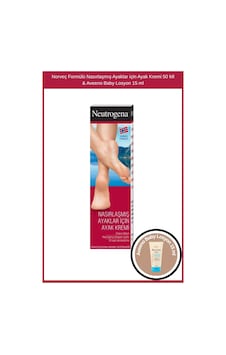 Neutrogena Norveç Formülü Nasırlaşmış Ayaklar için Ayak Kremi 50 ML + Aveeno Baby Losyon 15 ML Neutrogena Norveç Formülü Nasırlaşmış Ayaklar için Ayak Kremi 50 ML + Aveeno Baby Losyon 15 ML