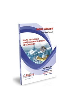 İlkumut Yayınları - Kimya Ve Biyoloji Sektörlerinde iş Sağlığı Ve Güvenliği - Konu Anlatımlı - Çözümlü Sorular İlkumut Yayınları - Kimya Ve Biyoloji Sektörlerinde iş Sağlığı Ve Güvenliği - Konu Anlatımlı - Çözümlü Sorular