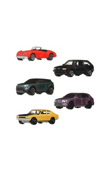 Matchbox Beşli Araba Seti British Roadways Jjp33 Çok Renkli