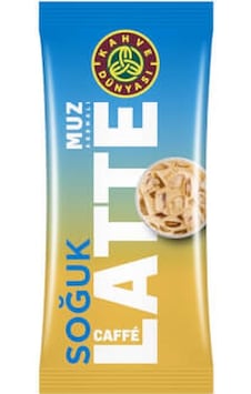 Kahve Dünyası Özel Seri Soğuk Muz Aromalı Caffe Latte 10'lu Kahve Dünyası Özel Seri Soğuk Muz Aromalı Caffe Latte 10'lu