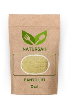 Naturşah Doğal Kabak Banyo Lifi Oval