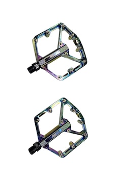 Alüminyum, Rulmanlı, Çivili Çok Renkli Rainbow Bisiklet Platform Pedal